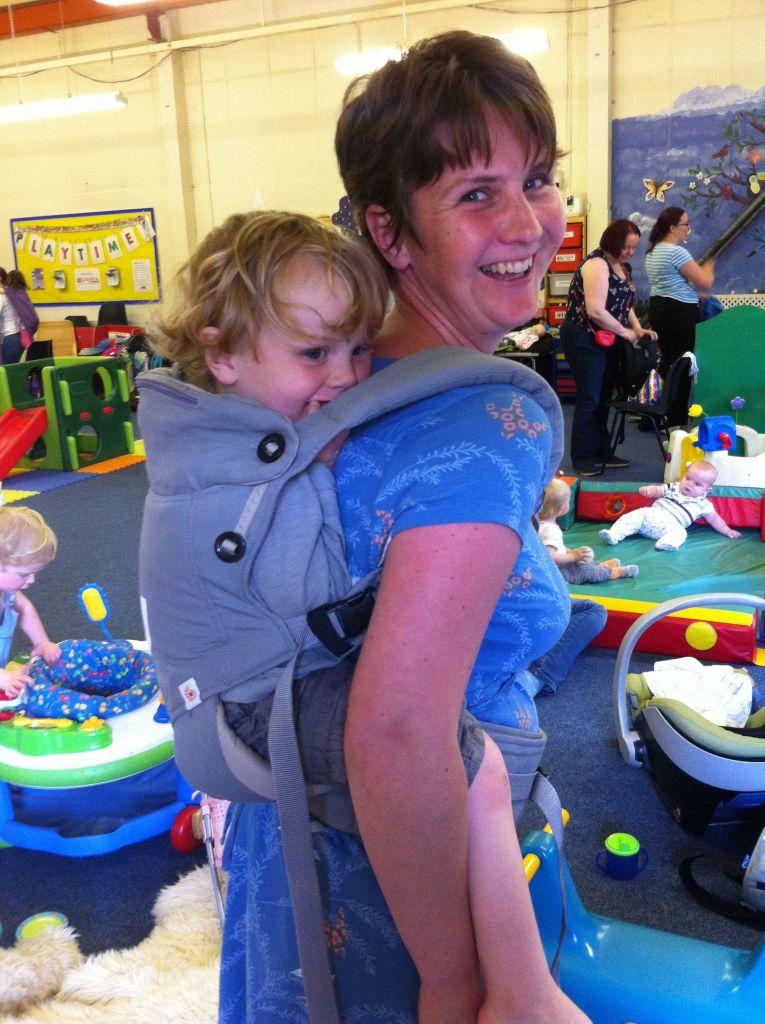 ergo back carry toddler