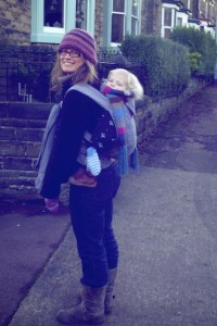 babywearing in cold weather