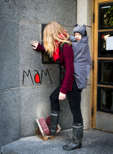 deluxe babywearing cover from Mam