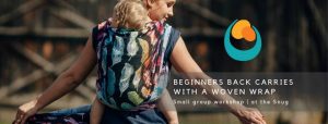 Beginning to Back Carry with a Woven Wrap @ The Snug | England | United Kingdom